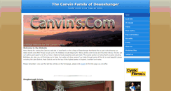 Desktop Screenshot of canvins.com